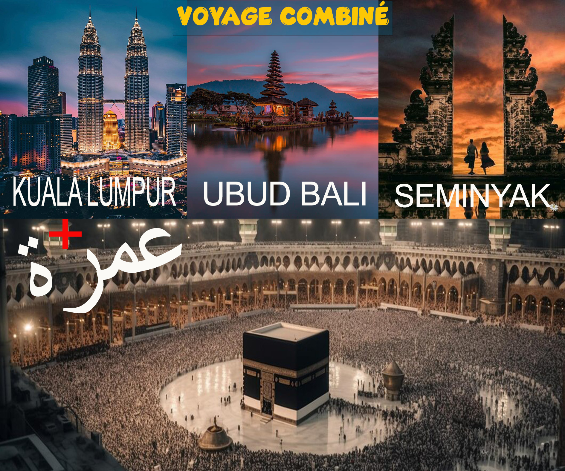 Kuala Lumpur & Bali & Omra
